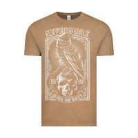 Vintage Coffee edgar allen poe the raven nevermore t shirt Vintage Tee - linhVisuals