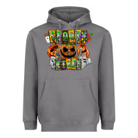 Storm Spooky Vibes Heavyweight Hoodie - CowhideDigitalArt