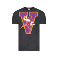 Vintage Black missouri valley college vikings vectorized Vintage Tee - linhVisuals