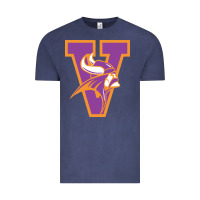 Missouri Valley College Vikings Vectorized Vintage Tee | Teevron