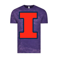 Cloud Purple illinois fighting illini Vintage Tee - linhVisuals