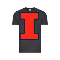 Vintage Black illinois fighting illini Vintage Tee - linhVisuals