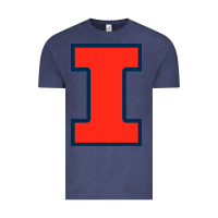 Vintage Denim illinois fighting illini Vintage Tee - linhVisuals