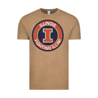 Vintage Coffee illinois fighting illini Vintage Tee - linhVisuals