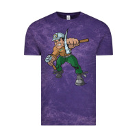 Cloud Purple montana technological university orediggers vectorized Vintage Tee - linhVisuals