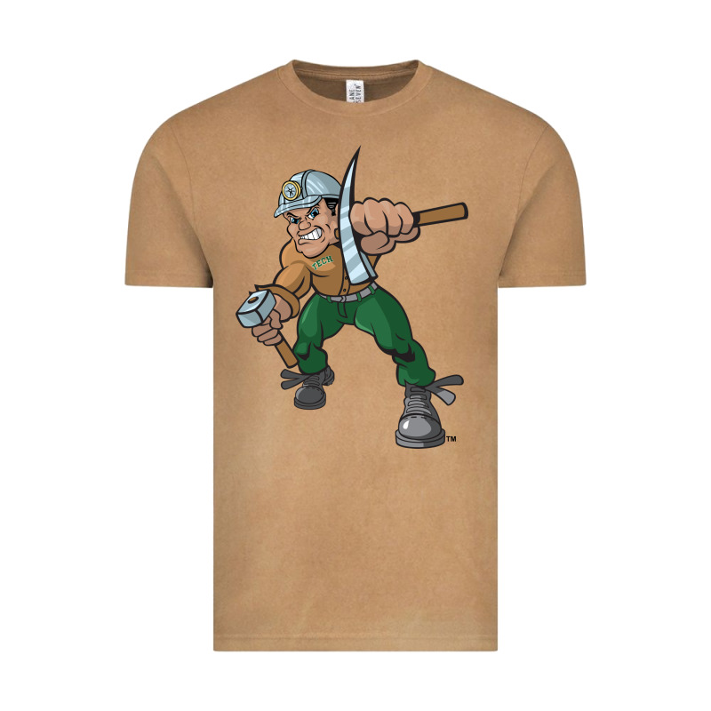 Montana Technological University Orediggers Vectorized Vintage Tee by linhVisuals | Teevron
