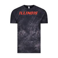 Cloud Black illinois fighting illini Vintage Tee - linhVisuals