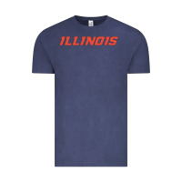 Vintage Denim illinois fighting illini Vintage Tee - linhVisuals