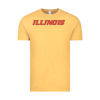 Vintage Mustard illinois fighting illini Vintage Tee - linhVisuals