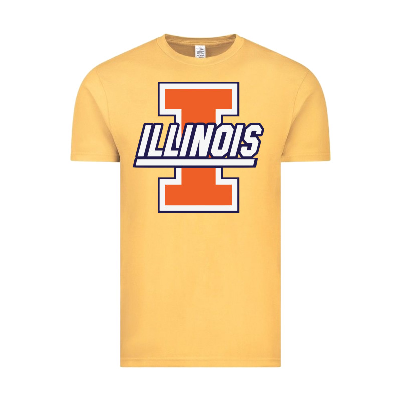 Illinois Fighting Illini Vintage Tee by linhVisuals | Teevron
