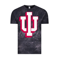 Cloud Black indiana hoosiers Vintage Tee - linhVisuals