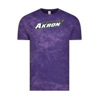 Cloud Purple akron university Vintage Tee - linhVisuals