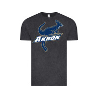 Vintage Black university of akron Vintage Tee - linhVisuals