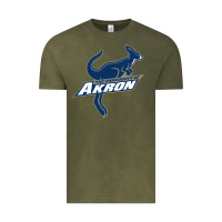 Vintage Olive university of akron Vintage Tee - linhVisuals