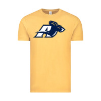 Vintage Mustard akron university zips Vintage Tee - linhVisuals