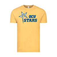 Vintage Mustard oklahoma city university stars1 vectorized Vintage Tee - linhVisuals