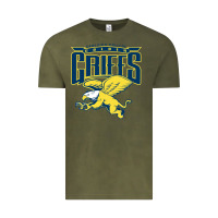Vintage Olive canisius golden griffins college Vintage Tee - linhVisuals