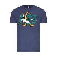 Vintage Denim the myrtle beach pelicans baseball Vintage Tee - linhVisuals