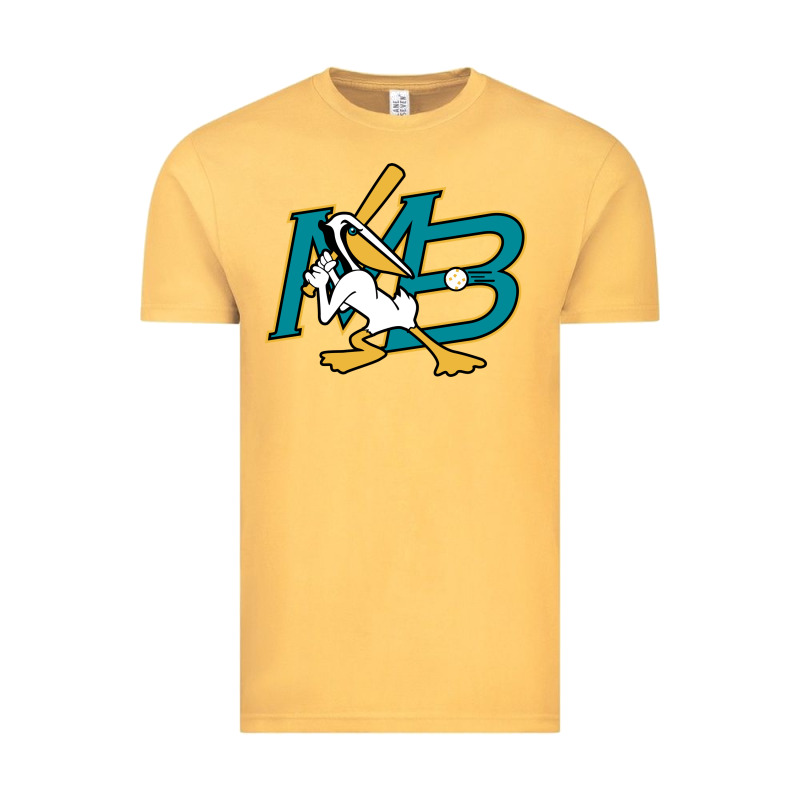 The Myrtle Beach Pelicans Baseball Vintage Tee by linhVisuals | Teevron