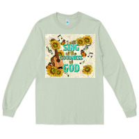 Matcha i will sing of the goodness of god Long Sleeve Tee - TumblerDesignByShophia