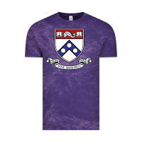 Cloud Purple the pennsylvania quakers Vintage Tee - linhVisuals
