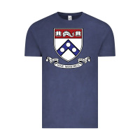 Vintage Denim the pennsylvania quakers Vintage Tee - linhVisuals