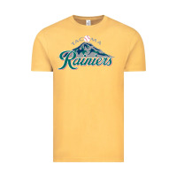 Vintage Mustard the tacoma rainiers Baseball Vintage Tee - linhVisuals