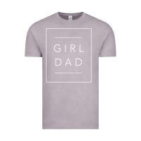 Vintage Zinc father of girls tee, proud new girl dad t shirt Vintage Tee - linhVisuals