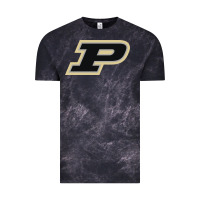 Cloud Black purdue boilermakers Vintage Tee - linhVisuals