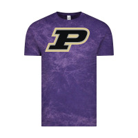 Cloud Purple purdue boilermakers Vintage Tee - linhVisuals