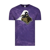 Cloud Purple purdue boilermakers Vintage Tee - linhVisuals