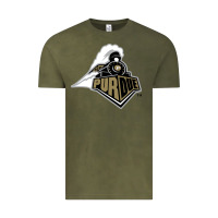Vintage Olive purdue boilermakers Vintage Tee - linhVisuals