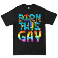 Black Western Born This Gay Premium Tee - BundleAndBundleShop