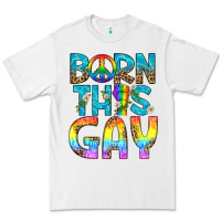 White Western Born This Gay Premium Tee - BundleAndBundleShop