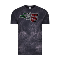 Cloud Black hecho en mexico aztec calendar mexican eagle t shirt Vintage Tee - linhVisuals