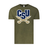 Vintage Olive charleston southern buccaneers Vintage Tee - linhVisuals