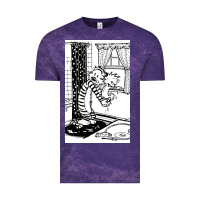 Cloud Purple calvin Vintage Tee - linhVisuals