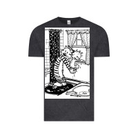 Vintage Black calvin Vintage Tee - linhVisuals