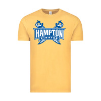Vintage Mustard hampton pirates Vintage Tee - linhVisuals
