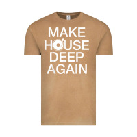 Vintage Camel make house deep again house music turntable t shirt Vintage Tee - linhVisuals