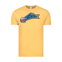 Vintage Mustard unc asheville bulldogs Vintage Tee - linhVisuals