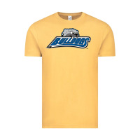Vintage Mustard unc asheville bulldogs Vintage Tee - linhVisuals