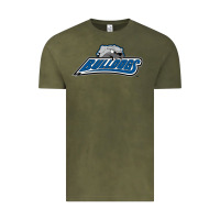 Vintage Olive unc asheville bulldogs Vintage Tee - linhVisuals