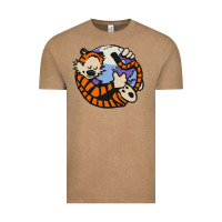 Vintage Coffee calvin Vintage Tee - linhVisuals