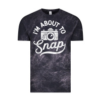 Cloud Black i'm about to snap photography photographer camera men women t shirt Vintage Tee - linhVisuals