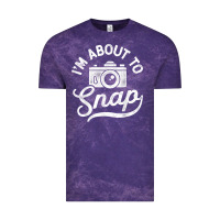 Cloud Purple i'm about to snap photography photographer camera men women t shirt Vintage Tee - linhVisuals