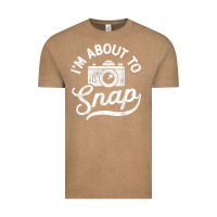 Vintage Coffee i'm about to snap photography photographer camera men women t shirt Vintage Tee - linhVisuals