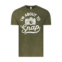 Vintage Olive i'm about to snap photography photographer camera men women t shirt Vintage Tee - linhVisuals