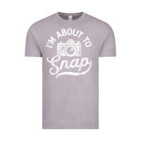Vintage Zinc i'm about to snap photography photographer camera men women t shirt Vintage Tee - linhVisuals