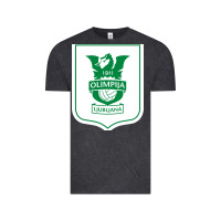 Vintage Black eiteun olimpija ljubljana Vintage Tee - linhVisuals